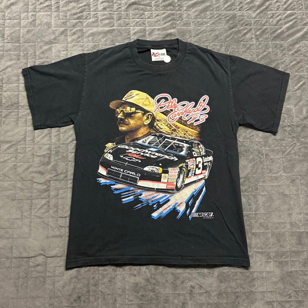 Vintage‎ 90s Dale Earnhardt Nascar Racing Faded Shirt